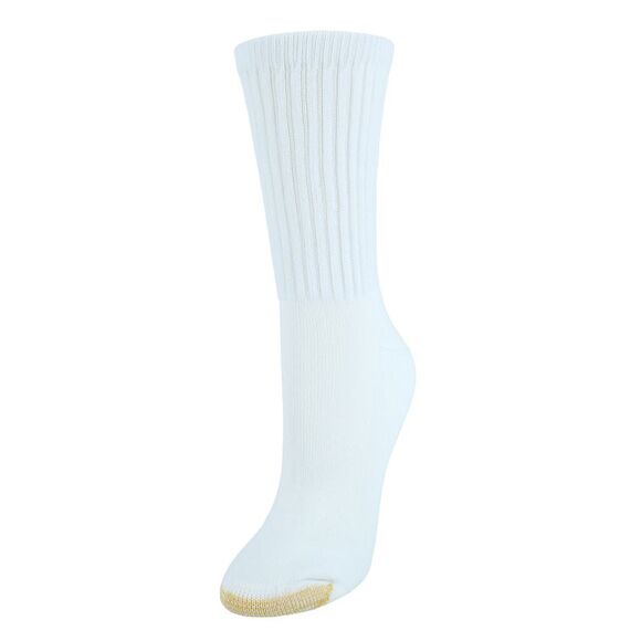 Gold Toe Women's Extended Size AquaFX Crew Socks (3 Pair Pack) - Picture 1 of 2